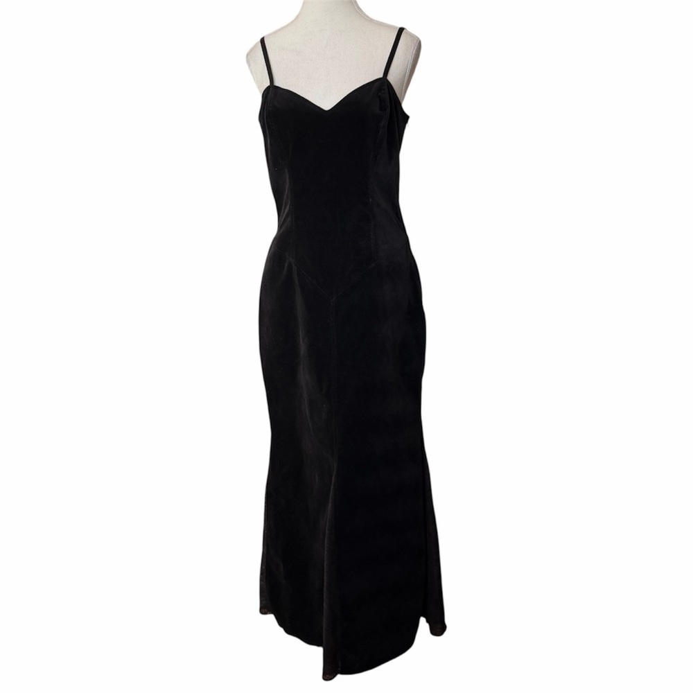 Lip Service Velvet Spiderweb Goth Dress